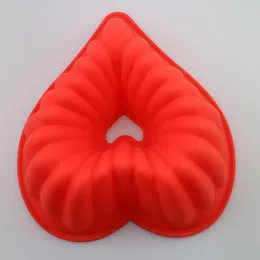 Baking Moulds Hollow Heart Silicone Mould Wedding Dining Cake Decorating DIY Mould