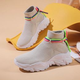 Casual Shoes Moipheng Sneakers Women Breathable Couple Plus Size 35-45 Light Walkking Ladies White Socks