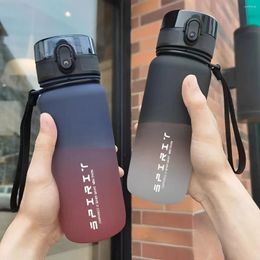 Water Bottles 500/1000ML Large Capacity Sports Bottle Leak Proof Colorful Plastic Cup Drinking Outdoor Travel Portable Gym Fitness Jugs