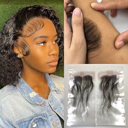 Straight Real HD Baby Hair Strips With Virgin Human Hair For Longer Lasting Wholesale Hair More Natural Hairline Preplucked