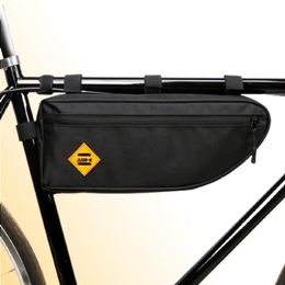 Bike Bicycle Cycling Bag Front Tube Frame Phone Waterproof Bicycle Bags Triangle Pouch Frame Holder Bycicle Accessories 2 Size1791080 Xippr