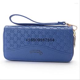 Bag Wholesale Fashion Zippycard Wallet Luxury Designers Men Women Genuine Leather Wallets Lady Long Mini Purse With Box