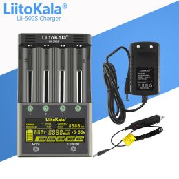Liitokala lii-600 lii-500 lii-500S LCD 3.7V 1.2V 18650 26650 21700 Battery Charger,Test the battery capacity Touch control