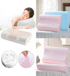 Orthopedic Pillow Sleep Bedding Neck Pillow Memory Foam Fiber Slow Rebound Soft Massager For Cervical Health Care15762058