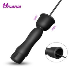 Urethral Vibrators 15 Modes Catheter Vibrating Penis Plug Male Masturbator Urethral Sound Penis Dilator Sex Toys for Men MX1912284408009