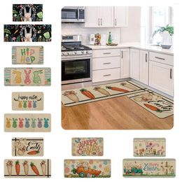 Carpets Easter Kitchen Rugs And Mats Set Of 2 Cushioned Anti Fatigue Floor Mat Non Slip Waterproof Rug Comfort
