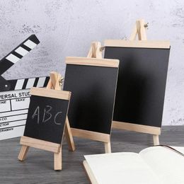 Frames S/M/L Wooden Boards Desktop Message Chalkboard Memo Black Writing Supplies Durable Simple Office School Small Planks