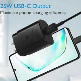 PD 25W Originele Snelle Oplader Voor For Samsung Galaxy S23 S22 S21 Ultra S20 S10 Note 10 20 A54 Usb Type C Snel Opladen Cabel