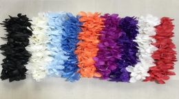 MultiColor Hawaiian Hula Leis Festive Party Garland Necklace Flowers Wreaths Artificial Silk Wisteria Garden Hanging Flowers5967452