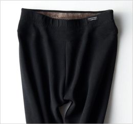 New Leggings For Women Winter Elastic Fashion Fitness Warmer Plush Pants Thick High Waist Slim Plus Warm Pants For Women A40788286038