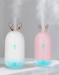 Searide 220ml USB Diffuser Aroma Essential Oil Air Humidifier Ultrasonic 7 Color Change LED Night light Cool Mist for Home Car Y208204540