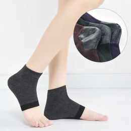 1 Pair Silicone Moisturising Gel Heel Socks Cracked Foot Skin Care Protectors Kit Set Professional Nursing Foot Health Care