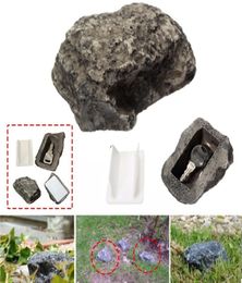 Storage Boxes Bins Outdoor Spare Garden Key Rock Hidden Hide In Stone Security Safe Hiding Containers Mini locker 2208307489074