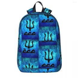 Backpack Poseidon Backpacks Large Capacity Student Book Bag Shoulder Laptop Rucksack Fashion Travel Children School
