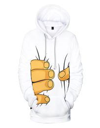 Hara Big Finger 3D Hoodies Men Women Streetwear Sweatshirt Pullover Juku Hoodie 3D Hooded Sweatshirt Casual Print Hooded Full3150787