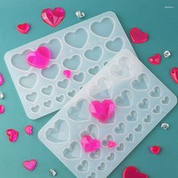 Baking Moulds Heart Epoxy Resin Moulds For DIY Crafting Mould Jewellery Making Crafts