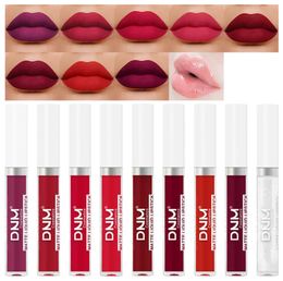 19 Colours Waterproof Nude Matte Velvet Glossy Lip Gloss Lipstick Lipgloss Sexy Red Lips Tint Sexy Women Fashion Makeup Gift8678412
