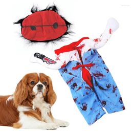 Dog Apparel Halloween Cat Clothes Theme Scary Costume For Puppy Soft Creative Kitten Small Dogs