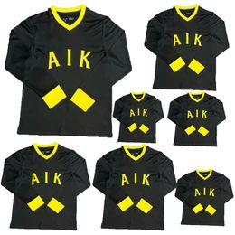 2024 25 AIK Solna SOCCER jerseys special FISCHER 7 HUSSEIN 8 OTIENO 25 GUIDETTI 11 THILL 17 TIHI 16 HALITI 6 132-year history 2024 Long sleeved man jersey football shirts