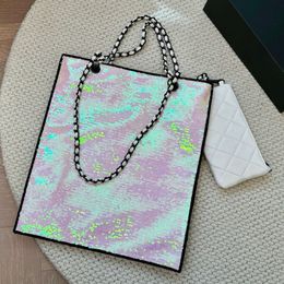 Luxury tote bag sequin embroidered hobo bag designer handbag large capacity tote underarm Bag fashion beach bags high version women Bags 0088