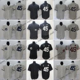 Baseball Jerseys #45 Michael Blank White Basketball collaboration Stitched Men Size S--XXXL