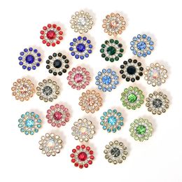 50pcs Crystal Claw Rhinestone Flatback Sewing Cabochons Bezel Beads for Jewelry Making DIY Needlework Bows