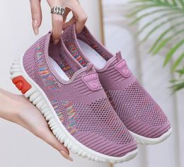 Casual Shoes Fashion Sneakers Women Plus Size Mesh Women's Sports For Gym Loafers