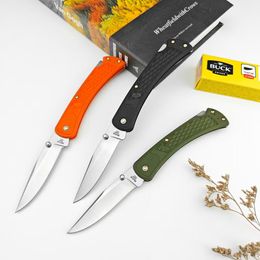 New BK 110 Slim Folding Pocket Knife 440C Steel Blade Nylon Fibre Handles Camping Outdoor Tactical Combat Self-defense Tool EDC Knives BM 535 940