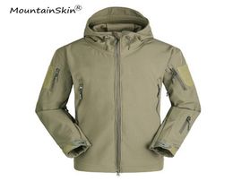 Men039s Jackets Waterproof Windproof Softshell Fleece Outerwears Male Fashion Brand Coats LA6651025427