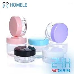 Storage Bottles 1pc Small Face Cream Containers Secure Lid For Leak-proof Convenient Travel Multi Size Durable Lip