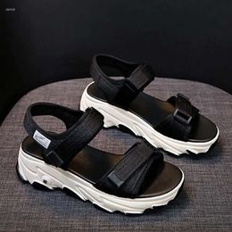 Summer Sandals Daddy Women 2024 Sport Ladies Shoes Fashion Casual Non-Slip Platform Beach Sandalias De Mu fc5