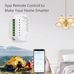 Tuya Smart WiFi/Zigbee 2-Way Light Control Switch Module 2 Gang DIY Breaker Support HomeKit Remote Control Alexa Google Home