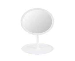 Compact Mirrors Led Makeup Mirror Touch Sn Illuminated Vanity Table Lamp 360 Rotation Cosmetic For Countertop Cosmetics7165760