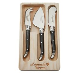 3pcs Laguiole Cheese Knife set Butter Spreaders Red Rainbow Cheese Knives Scraper Slicer Cutter Tool Bar Supply 59039039152132840