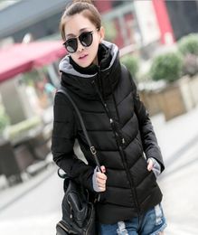 Nuova giacca invernale 2016 Women Parka Spessa capispalla invernale Plus Down Down Short Slim Design Giacca di cotone TD19457699