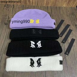 Cashmere am ami Casual Hats 2023 HH6 Unisex Knitted Hat Skull Designer Beanie Cap Letters Mens Womens Caps Fit amiritys amiriiitys amirirs amiriitys amirilitys 3NOF