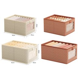 Visible Closets Clothes Storage Organisers T-Shirts Trousers Storage Box Household Toy Storage Boxes Bedroom Drawer Organisers