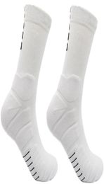 Professional Basketball Socks Men039s Midtube Stockings Hightop Thickened Towel Bottom Actual Combat Pressure Sport Hook Brea5277606
