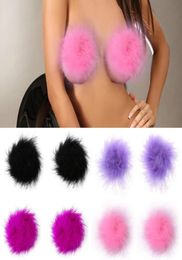 Women039s GStrings Sexy Erotic Toys Women Lingerie Sequin Tassel Breast Bra Nipple Cover Stickers7346898