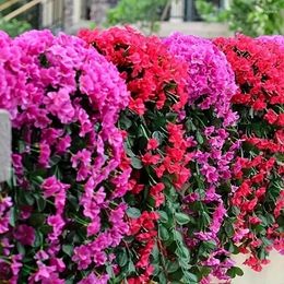 Decorative Flowers 1PC Simulation Bougainvillaea Wedding Party Courtyard Garden Indoor And Outdoor Home Decoration