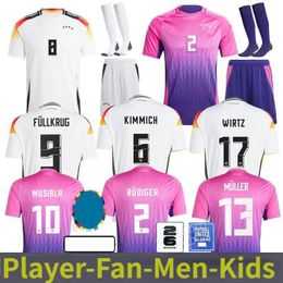 24 25 germany soccer jerseys 2024 European Cup football jersey HUMMELS KROOS GNABRY WERNER DRAXLER REUS MULLER GOTZE Men Kids Kit Fans Player Version Football Shirt