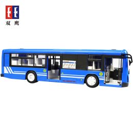 Double E 6Ch Rc Car Toys for Boys Remote Control Bus Open Door with Sound Light Children Gifts 2.4G Electric Toys Car Model