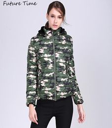 Women Parka Jackets and Coats for Winter Camouflage Short Jacket Thick Warm Plus Size Female Autumn Outwear C20007615312