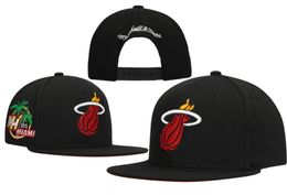 American Basketball Heat Snapback Hats 32 Teams Luxury Designer The Finals Champions Locker Room Casquette Sports Hat Strapback Snap Back Adjustable Cap a17