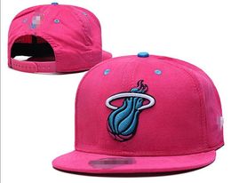 American Basketball Heat Snapback Hats 32 Teams Luxury Designer The Finals Champions Locker Room Casquette Sports Hat Strapback Snap Back Adjustable Cap a15