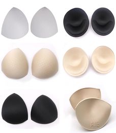 Multistyle Women Sponge Foam Bra Padding Inserts Chest Cups Swimsuit Bikini Inserts Women Chest Enhancer Intimate Accessories7851187