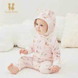 Clothing Sets Spring Autumn Cute Baby Clothes Set Animal Infants Tops Long Pants 2Pcs Girl Outfit Kids Underwear Suit