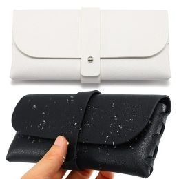 New Soft PU Leather Eyewear Bag Protective Sunglasses Cover Boxes Reading Eyeglasses Pouch Glasses Protector Case Accessories