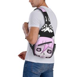 Crona y Ragnarok Soul Eater-Bolso de pecho de gran capacidad, bolsa de viaje de moda, bonito regalo, varios estilos