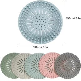 Silicone Kitchen Sink Sewer Shower Philtre Drain Cover Stopper Sink Strainer Drainer Floor Drain Hair Catcher Bathroom Accessorie